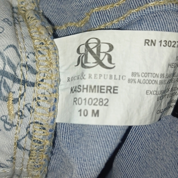 Rock & Republic Faded Skinny Jeans - Picture 6 of 6